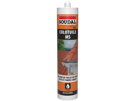 Mastic-colle tuile Soudal Colotuile MS 290ml